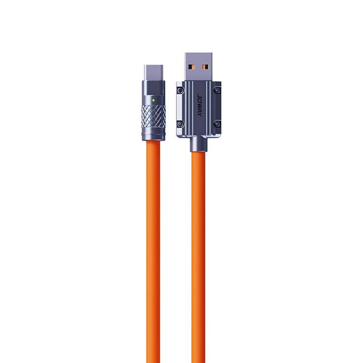 کابل شارژ سوپر فست تایپ سی جووی مدل JOWAY TC120 120W